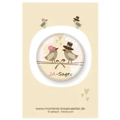 Button „JA-Sager“  3,2 cm