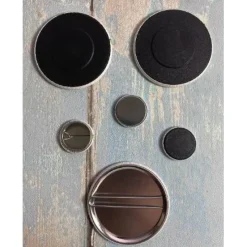 Button-Set Einschulung rosa/lila