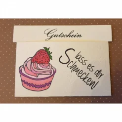 Cafebesuch - Gutscheinverpackung