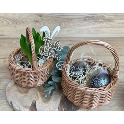 Cake Topper Frohe Ostern / Kuchendeko zu Ostern Hasenohren Caketopper