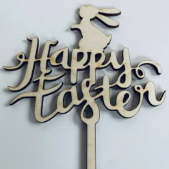 Cake Topper Happy Easter, Kuchenstecker Ostern