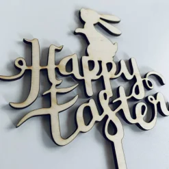 Cake Topper Happy Easter, Kuchenstecker Ostern