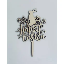 Cake Topper Happy Easter, Kuchenstecker Ostern