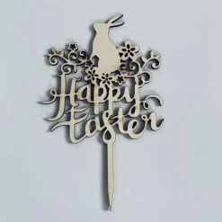 Cake Topper Happy Easter, Kuchenstecker Ostern