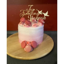 Cake Topper (Kuchenstecker) Zur Firmung mit Name