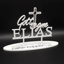 Cake Topper Taufe V11