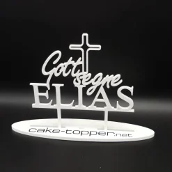 Cake Topper Taufe V11