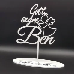 Cake Topper Taufe V5 (Engel)