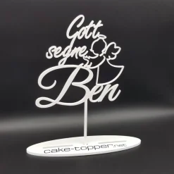 Cake Topper Taufe V5 (Engel)