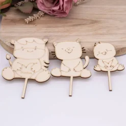 Caketopper Bauernhoftiere –  Kuchenaufsatz für Geburtstage & Babypartys EXP