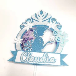 Caketopper 3D Frozen PERSONALISIERUNG  Caketopper Geburtstag, Kuchendeko, Topper Kuchen, Torte
