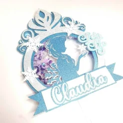 Caketopper 3D Frozen PERSONALISIERUNG  Caketopper Geburtstag, Kuchendeko, Topper Kuchen, Torte