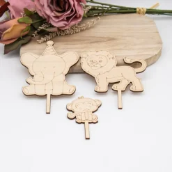 Caketopper Dschungeltiere –  Kuchenaufsatz für Geburtstage & Partys