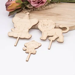 Caketopper Dschungeltiere –  Kuchenaufsatz für Geburtstage & Partys