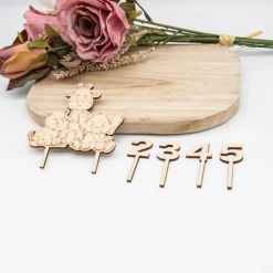 Caketopper Dschungeltiere –  Kuchenaufsatz für Geburtstage & Babypartys