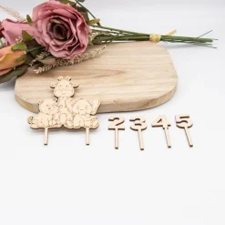 Caketopper Dschungeltiere –  Kuchenaufsatz für Geburtstage & Babypartys