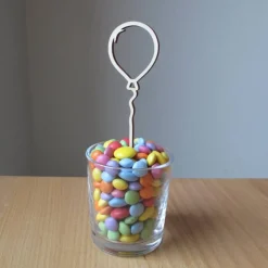 Caketopper für Muffins Ballon aus Holz