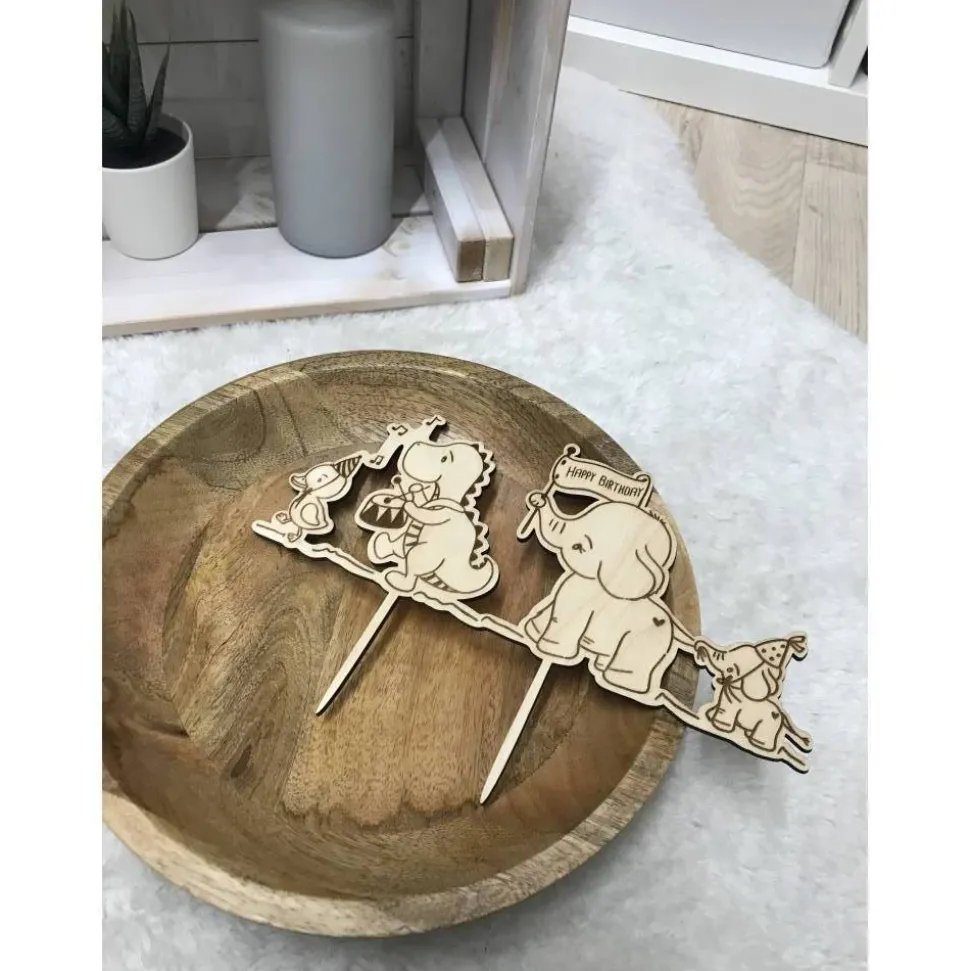 Caketopper Geburtstagsparade groß