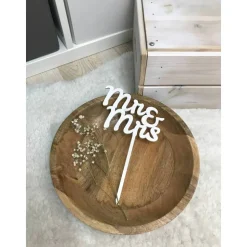 Caketopper Hochzeit Mr & Mrs