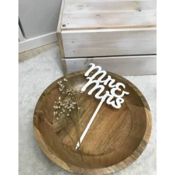 Caketopper Hochzeit Mr & Mrs