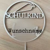 Caketopper "Schulkind" personalisiert