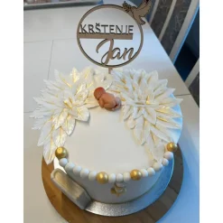 Caketopper Taufe, Kommunion, Firmung personalisiert