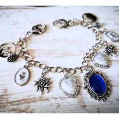 Charivari , Kette, Ohrringe fürs Dirndl, Dirnd- Schmuck