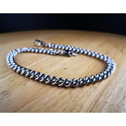 Charivari aus Edelstahl, Basiskette, Trachtenschmuck, 1reihig