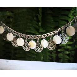 Charivari aus Edelstahl, Dirnd- Schmuck,Trachten, Hochzeit, Lebensbaum