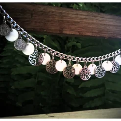 Charivari aus Edelstahl, Dirnd- Schmuck,Trachten, Hochzeit, Lebensbaum