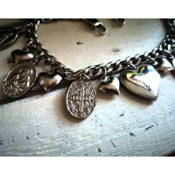 Charivari aus Edelstahl, Dirnd- Schmuck,Trachten, Hochzeit, tratitionell