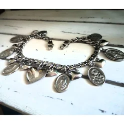 Charivari aus Edelstahl, Dirnd- Schmuck,Trachten, Hochzeit, tratitionell