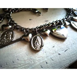 Charivari aus Edelstahl, Dirnd- Schmuck,Trachten, Hochzeit, tratitionell