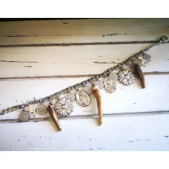 Charivari aus Edelstahl, Dirnd- Schmuck,,Trachten, Hochzeit,