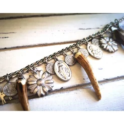 Charivari aus Edelstahl, Dirnd- Schmuck,,Trachten, Hochzeit,