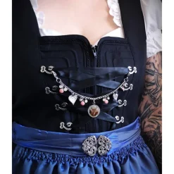 Charivari aus Edelstahl, Dirnd- Schmuck,Trachten, Hirsch