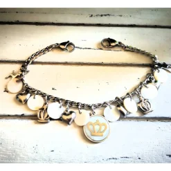 Charivari aus Edelstahl, Dirnd- Schmuck,Trachten, Hochzeit, Herzkönigin