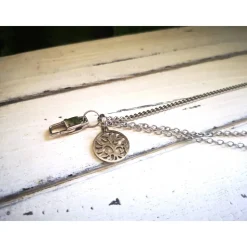 Charivari aus Edelstahl, Dirnd- Schmuck,Trachten, Hochzeit, 3 reihig