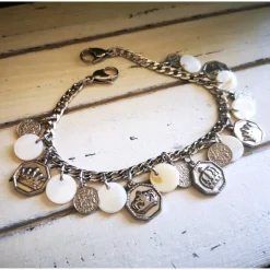 Charivari aus Edelstahl, Dirnd- Schmuck,Trachten, Hochzeit, Krone