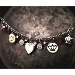 Charivari aus Edelstahl, Dirnd- Schmuck,Trachten, Medaillon