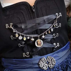 Charivari aus Edelstahl, Dirnd- Schmuck,Trachten, Hirsch