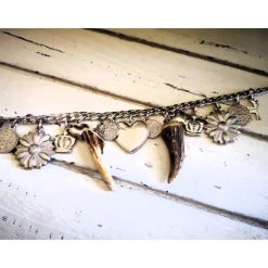 Charivari aus Edelstahl, Dirnd- Schmuck,,Trachten, Hochzeit,