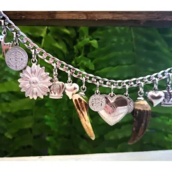 Charivari aus Edelstahl, Dirnd- Schmuck,,Trachten, Hochzeit,