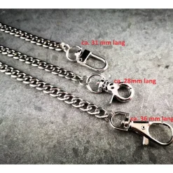 Charivari, Basiskette, Trachtenschmuck, 1reihig, Verschluss wählbar