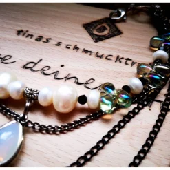 Charivari Kette fürs Dirndl,  Dirnd- Schmuck, Accessoire, Fest ,Trachten, Hochzeit, edel