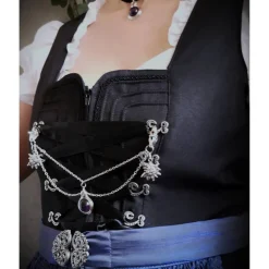 Charivari oder Kette fürs Dirndl, Dirnd- Schmuck, Steinauswahl
