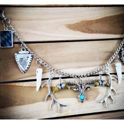 Charivari, Trachtenschmuck, 1reihig, Fonse