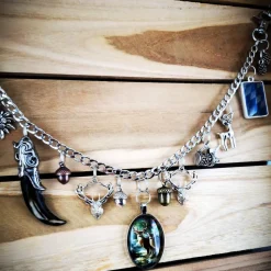 Charivari, Trachtenschmuck, 1reihig, Ade