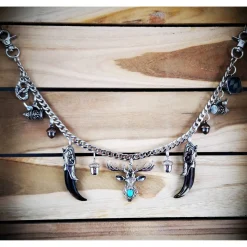 Charivari, Trachtenschmuck, 1reihig, Anderl