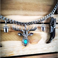 Charivari, Trachtenschmuck, 1reihig, Anderl